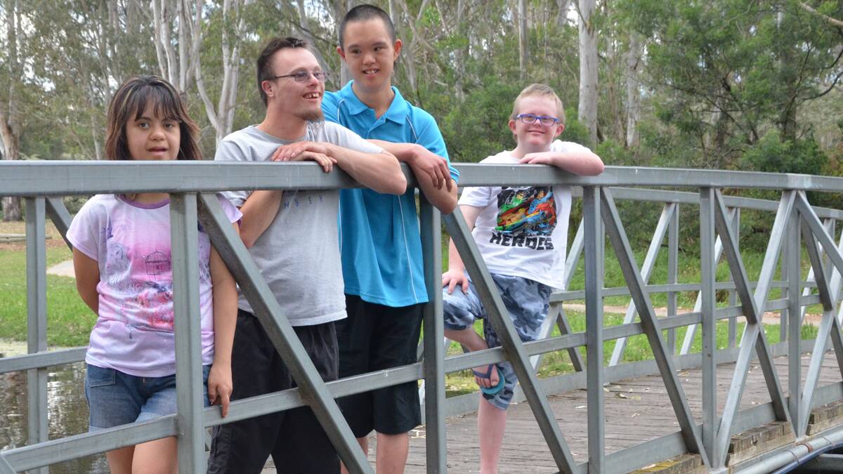 INDIVIDUALS: Jessika, Jason, Jordyn and Ethan may all have Down Syndrome but they are all unique.
