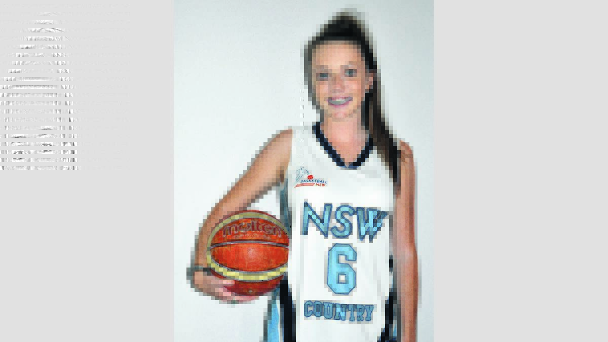 REP HONOUR: Rachel Williams of Kurri will play in the NSW Country under-18s basketball team at the national championships in April.