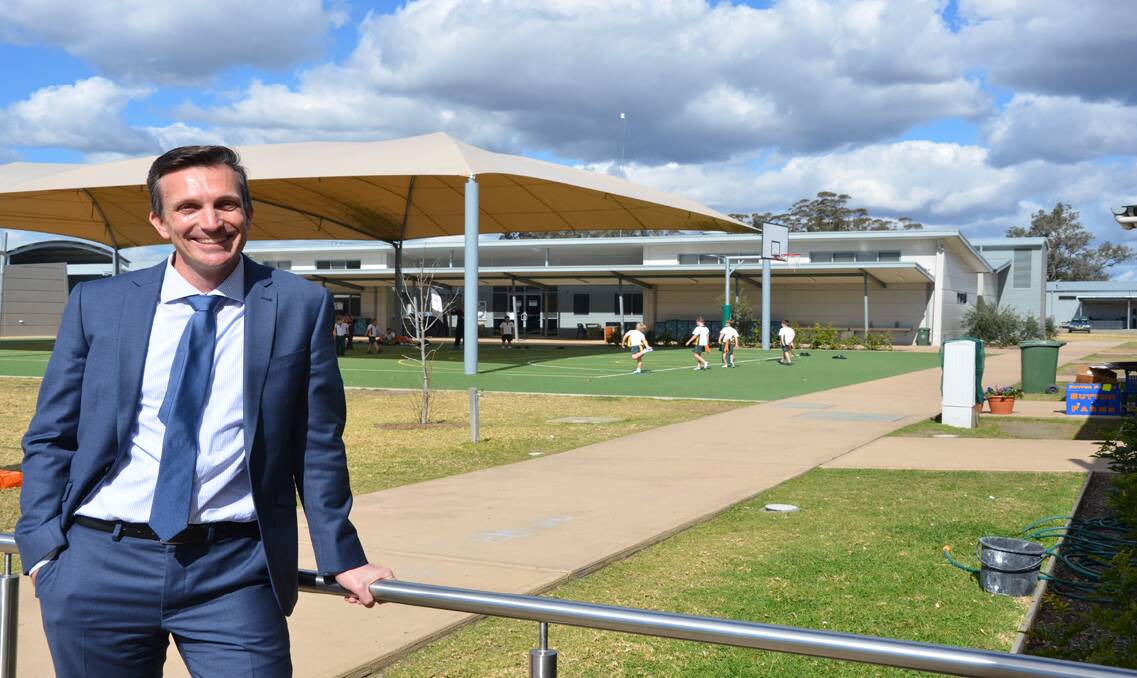 LEADER: Darren Cox has been appointed principal of St. Philip’s Christian College, Cessnock. 