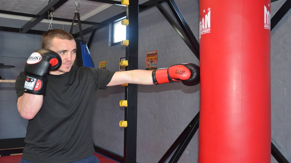 FOCUSED: Beau Lantry, of Weston’s Team Lantry Boxing, will represent NSW in New Caledonia this week.