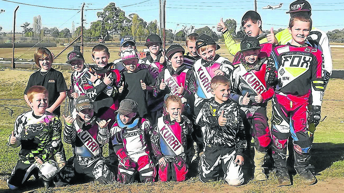 PUMPED: Kurri Junior Motorcycle Club riders are looking forward to the Casey Stoner Cup this Sunday.