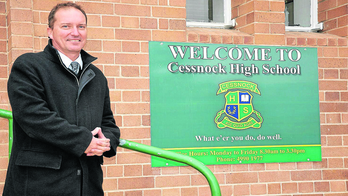 NEW ROLE: Cessnock High School’s new principal, Chris Bice.