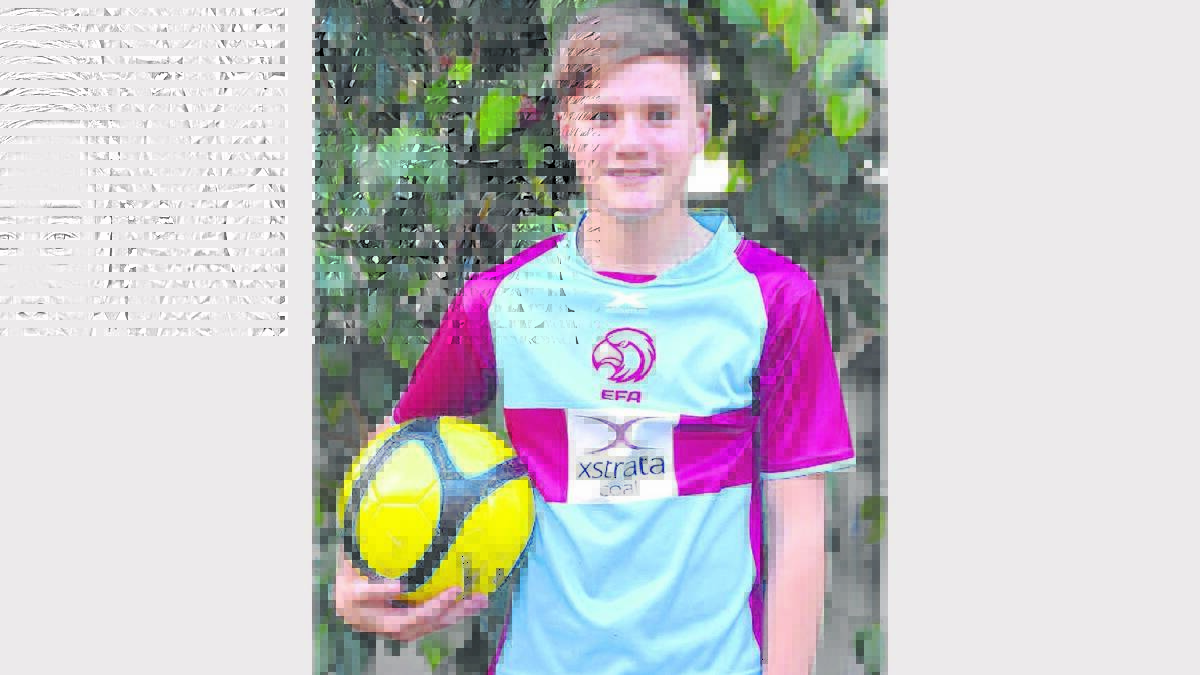 SEPTEMBER - Cessnock’s Joshua Dwyer is a junior finalist after he was named on the Northern NSW under-14 Metropolitan squad that went on to compete at the Football Federation Australia (FFA) National Youth Championships for Boys in October.