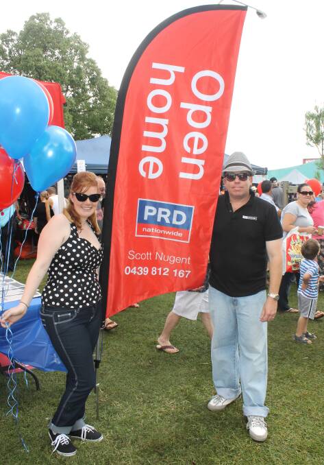 Stephanie Crane and Scott Nugent from PRD Nationwide Real Estate.
