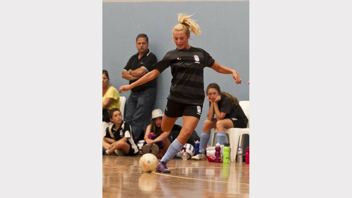 SHOT: Sophie O’Brien is currently in Brazil representing Australia on a two-week futsal tour. 