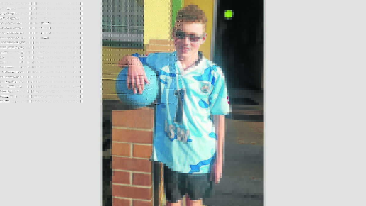 BIG COMPETITION: Weston’s Tyson O’Neil has been named in the NSW goalball team for the Pacific School Games.