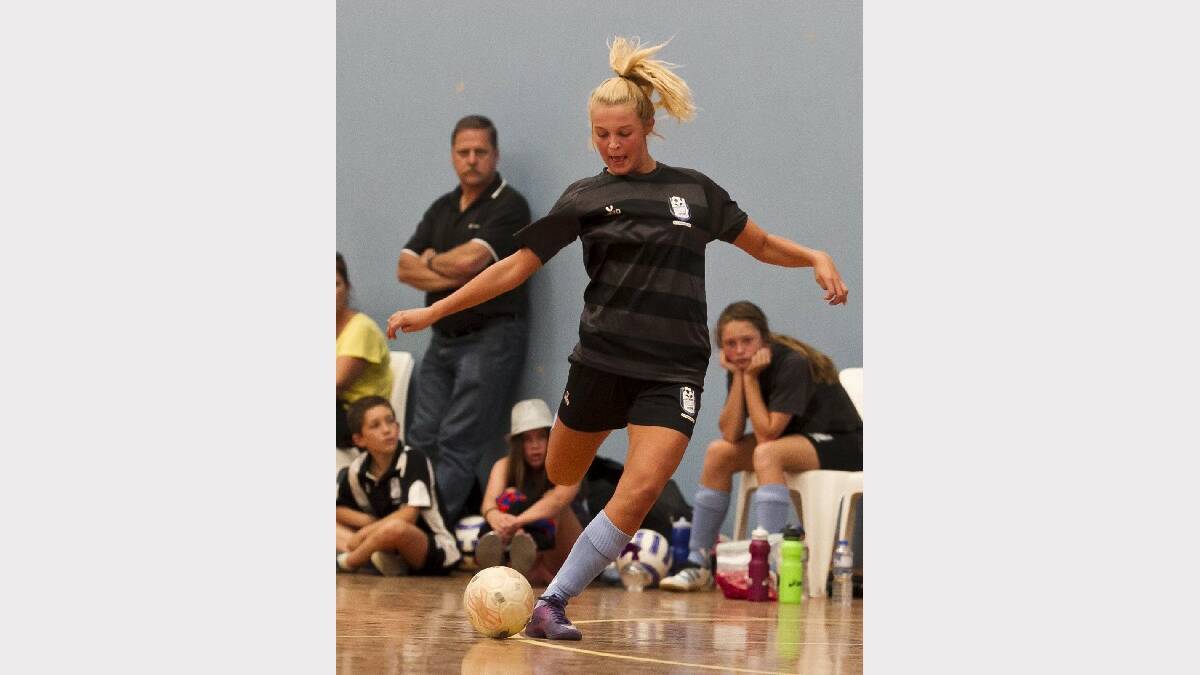 FAST-PACED: Cessnock’s Sophie O’Brien has been selected in the Australian girls’ futsal team.