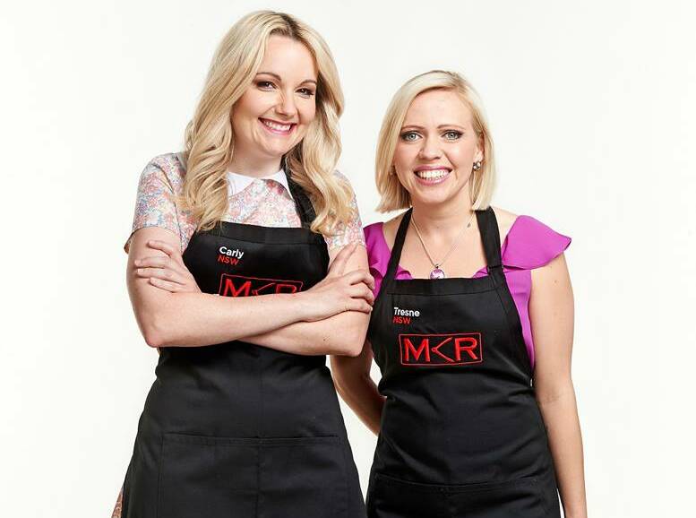 Carly Saunders and Tresne Middleton from My Kitchen Rules will be at Bunnings Cessnock this Sunday. 