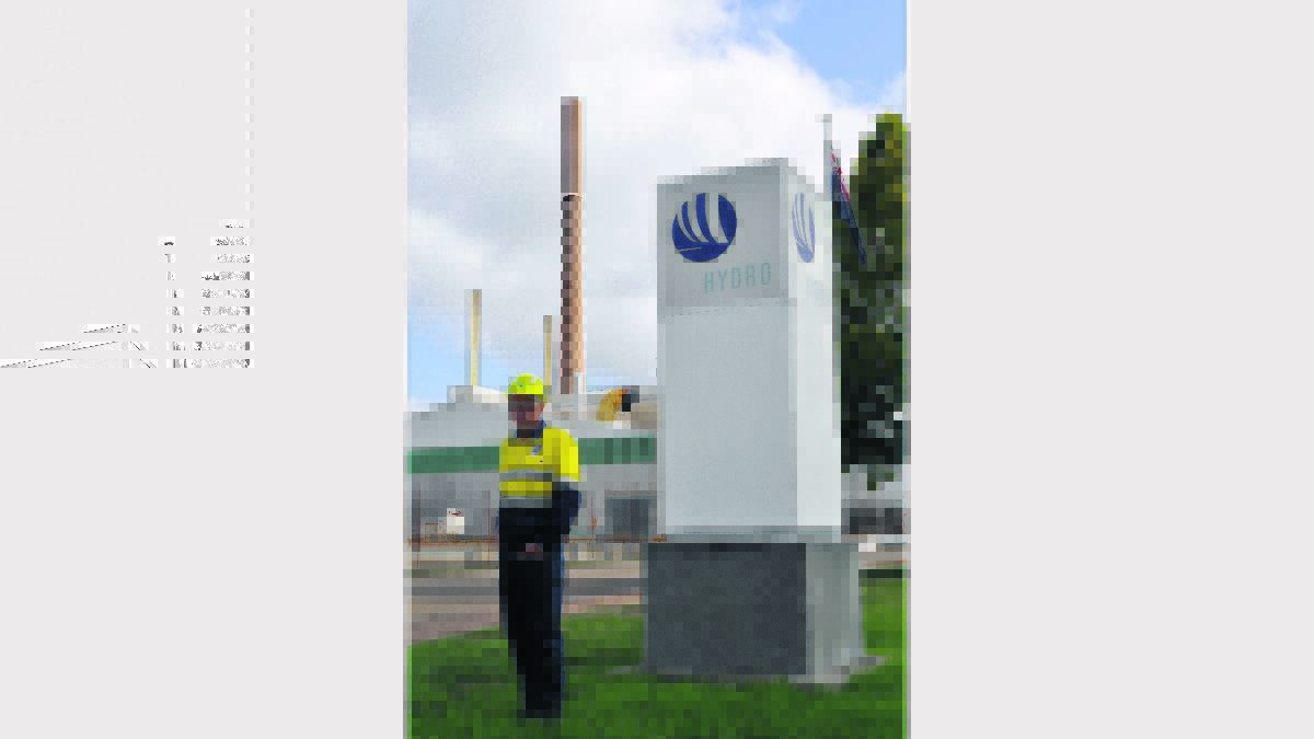 PLANS: Hydro managing director Richard Brown at the former Kurri aluminium smelter site,  where a range of opportunities for future use have been identified.