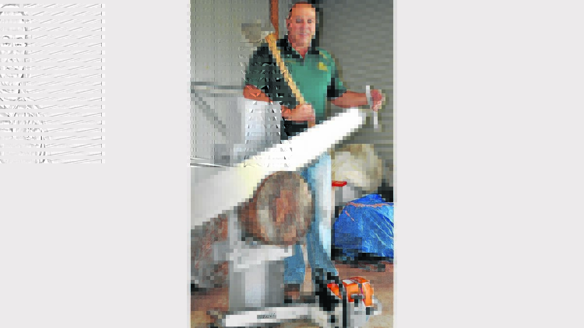 AUGUST - Senior finalist Steven Kirk is a six-time world champion woodchopper and was also selected to represent Australia at the Stihl Timberchop World Championships in Germany in October.