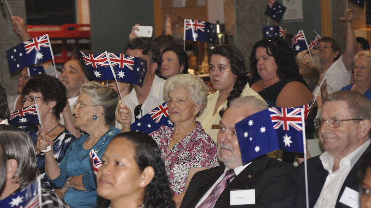 POPULAR EVENT: Cessnock’s Australia Day awards ceremony always draws a huge crowd.