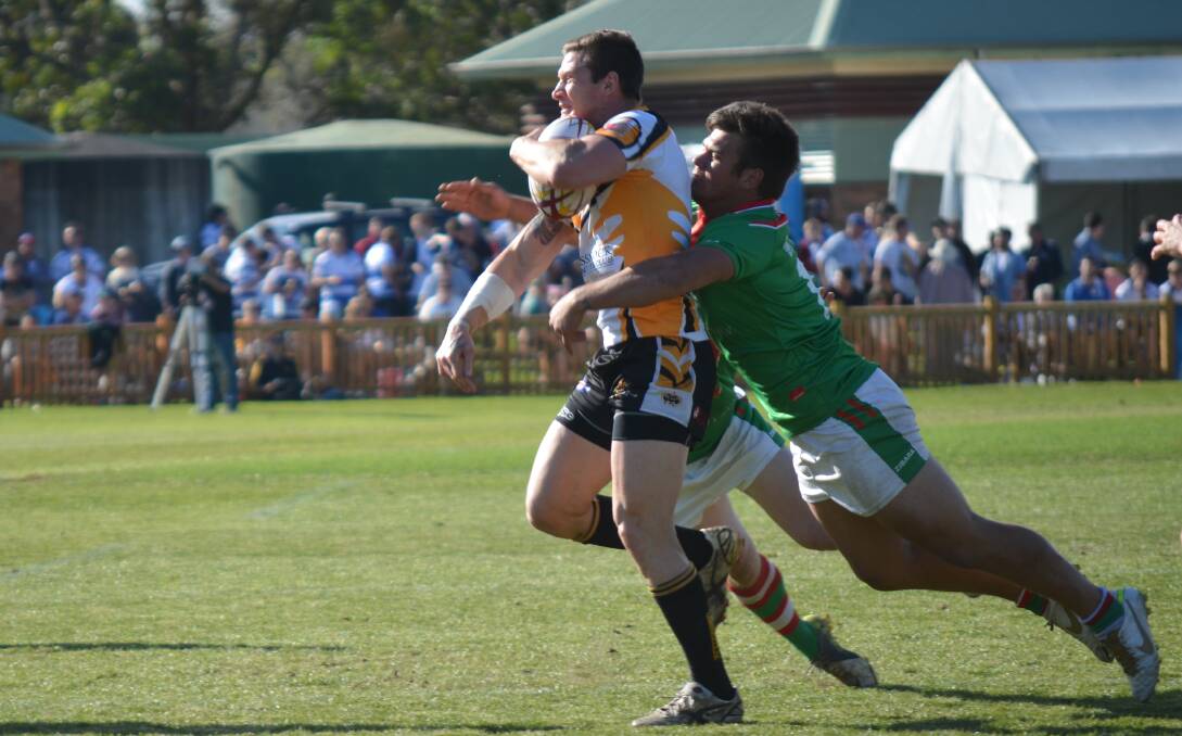 All the action from the Newcastle Rugby League grand final between the Cessnock Goannas and Wests Rosellas. Wests took the premiership 22-8.  