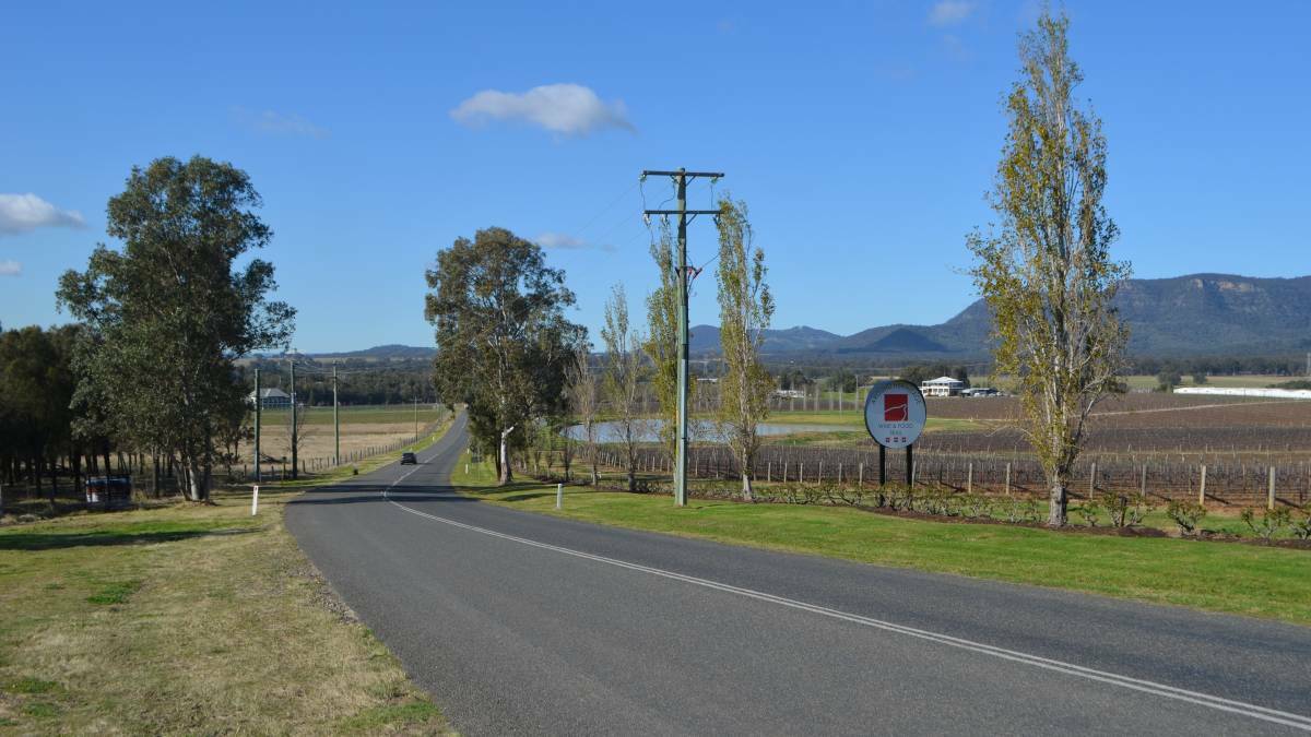 MAJOR PROJECT: Hermitage Road, Pokolbin will be upgraded as part of a joint project between Singleton and Cessnock councils.