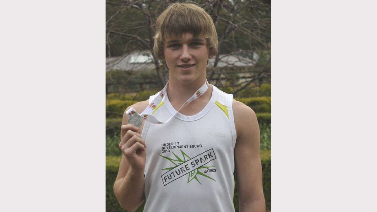 JUNE - Matt Rees of Weston is a junior finalist after he was selected for the Athletics Australian Under-17 Development Squad, following his success at the Australian Junior Athletics Championships in Perth, where he placed second in the under-17 men’s javelin event. 