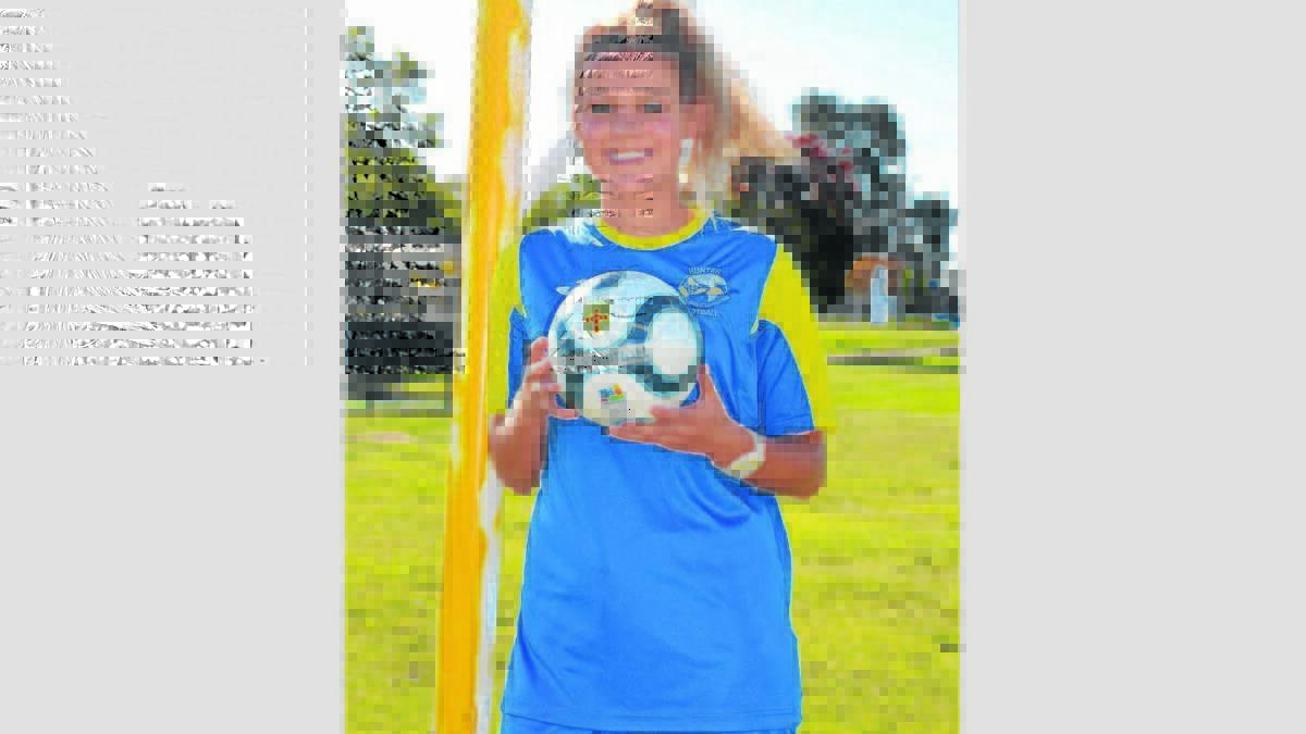 TALENT: Sophie O’Brien has been picked in the NSW CHS second XI girls’ football team.