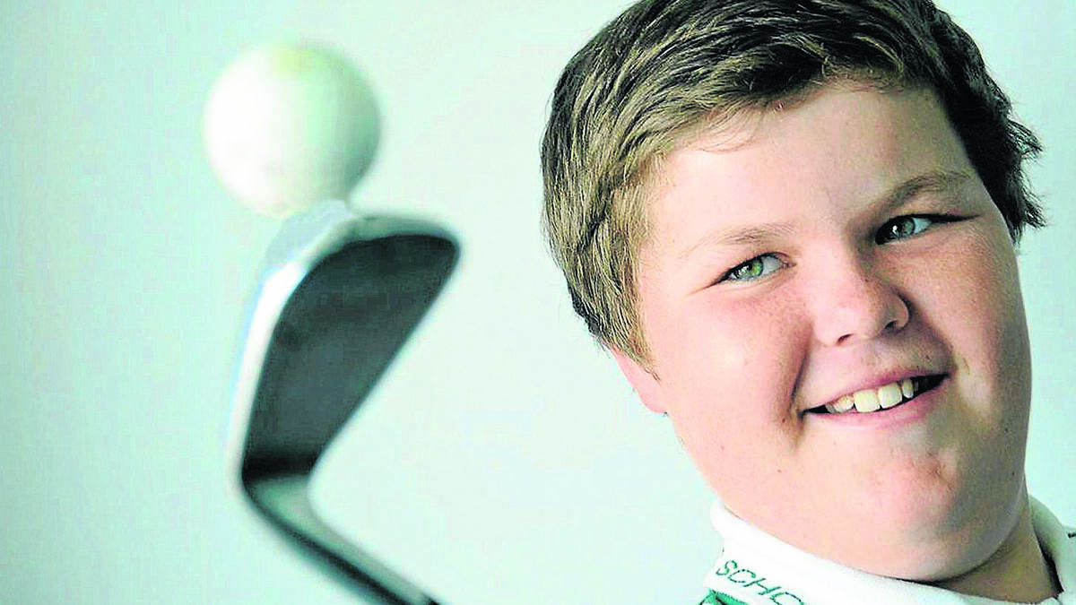 NOVEMBER - Branxton golfer Corey Lamb received a nomination in the junior category after winning a national championship at the School Sport Australia Golf Championships.