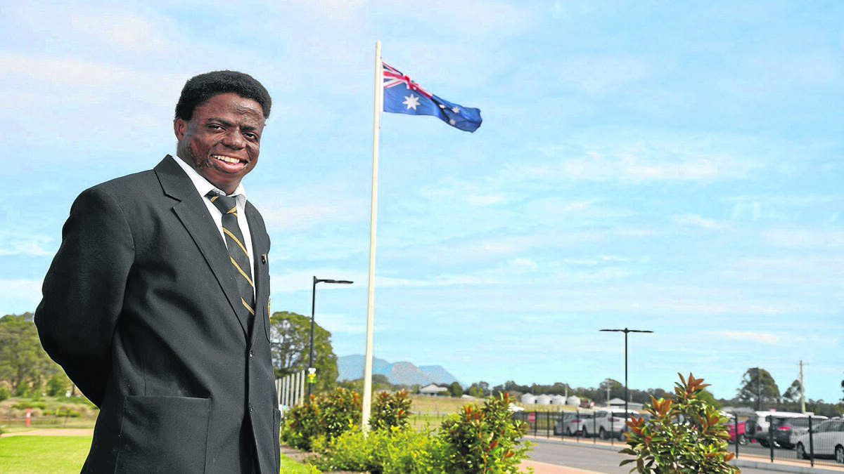 JOURNEY: St. Philip’s Christian College Cessnock student Safari Kimanthi, who has been granted permanent residency 15 years after arriving in Australia.