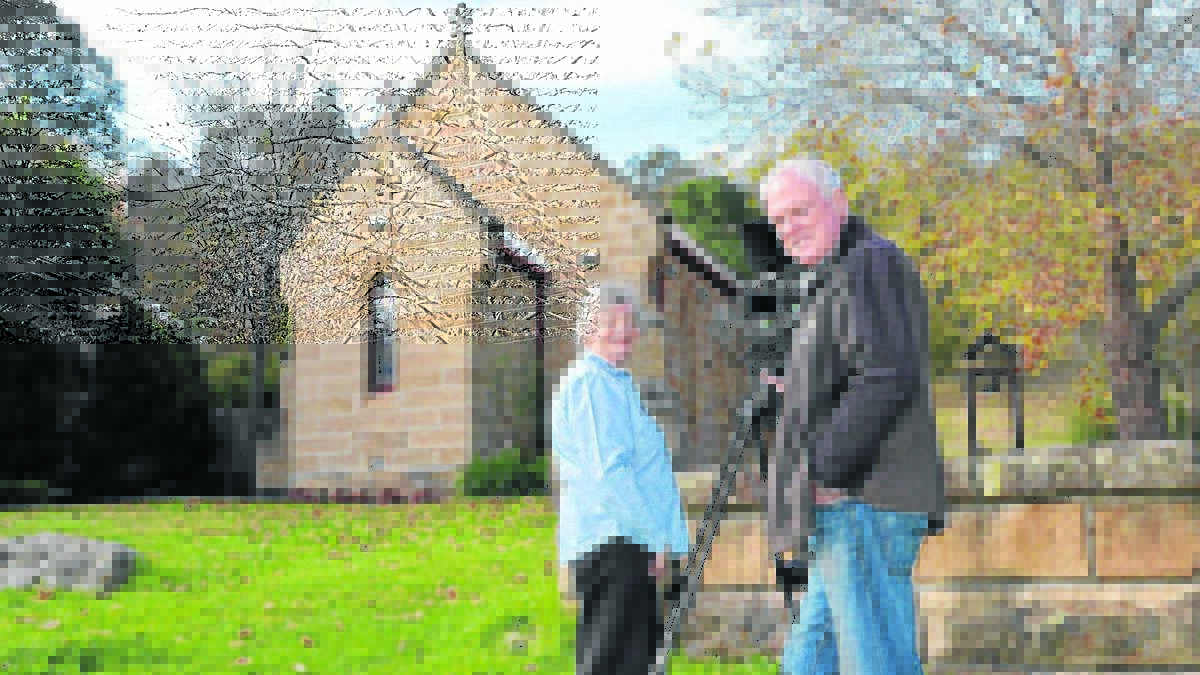 PROJECT: Gael Winnick and Ken Martin are making a documentary about Saint Michael’s church, Wollombi.
