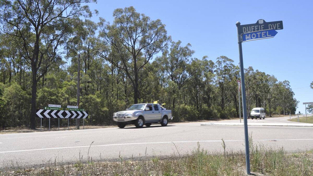 BLACK SPOT: Duffie Drive will receive an upgrade following the 2015 NSW budget.