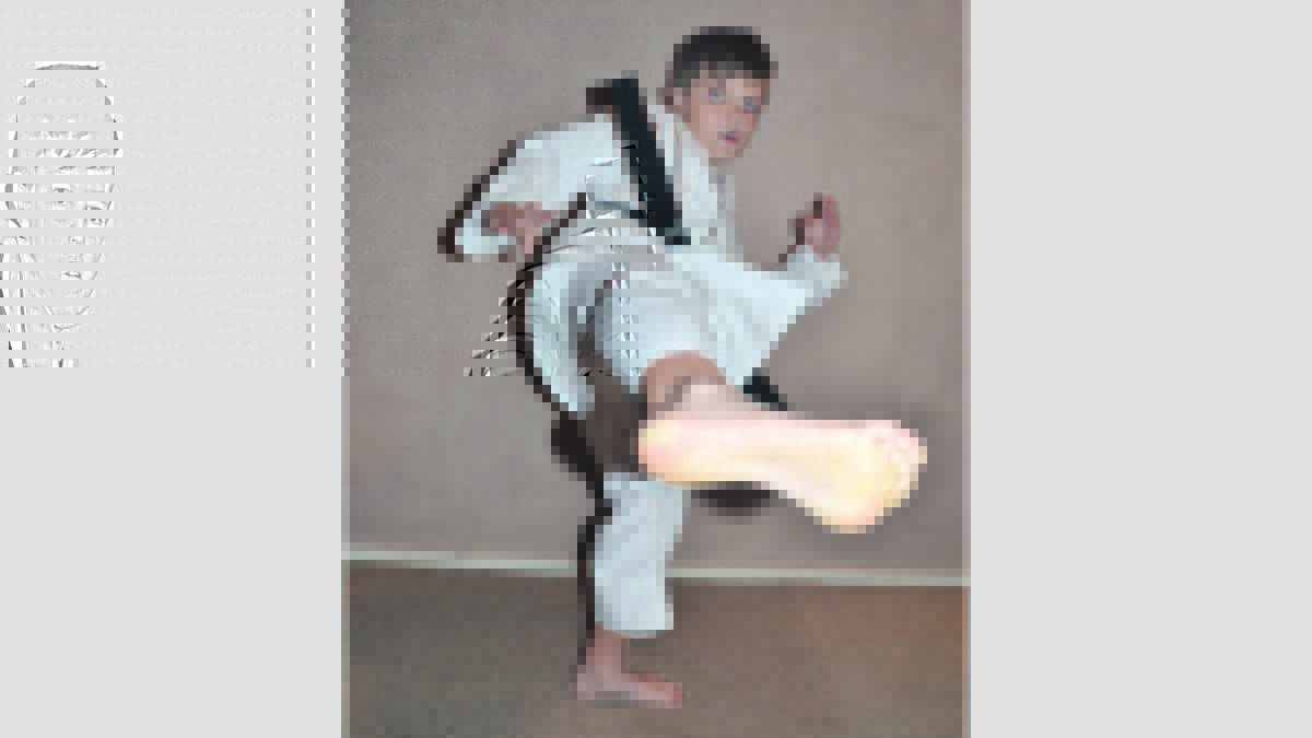 DEDICATION: 11-year-old Nikkita Nichols has achieved a black belt in karate. Photo by Sage Swinton.