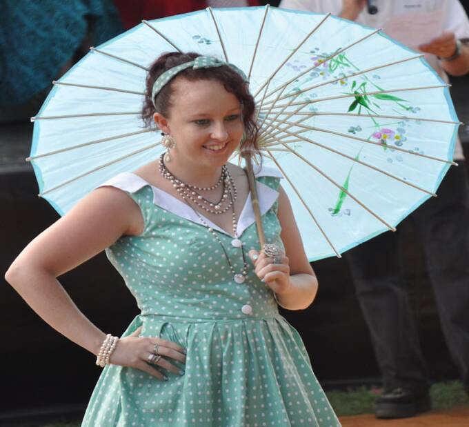 There were some fantastic entries in the vintage/professional division of Sunday's best dressed parade. 