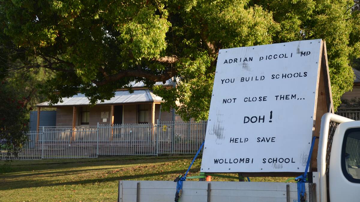 Wollombi Public School will be closed at the end of the year, following an announcement by the Department of Education last Tuesday (November 11).