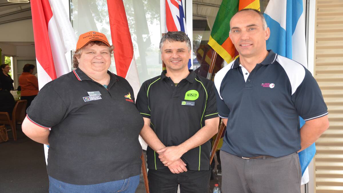SUCCESS: Community Connect and Cultural Day organising committee members Sonia Sharpe, Erol Engin and Barry Miller. 