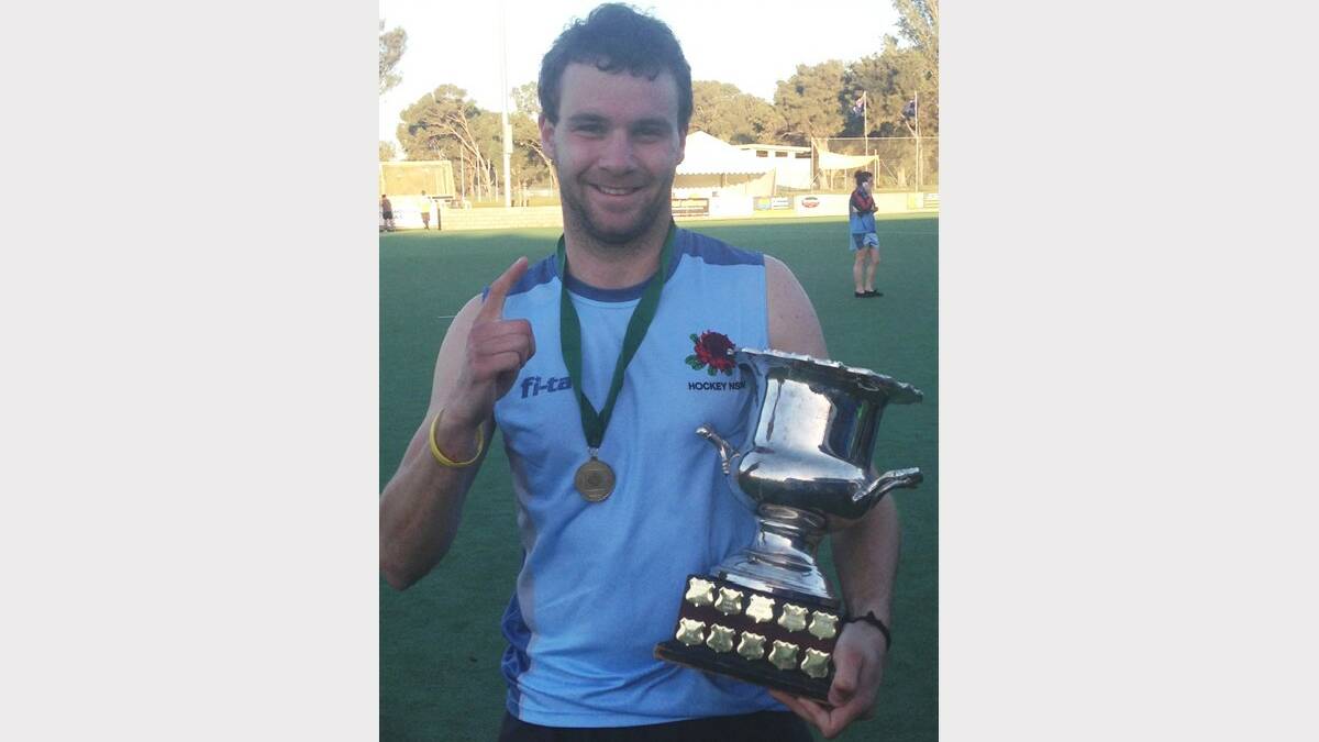 SEPTEMBER - Hockey player Stirling Sharpe is a senior finalist after his selection in the Australian Country Under-21 men’s hockey team to play Test matches against the Fiji national team in December.