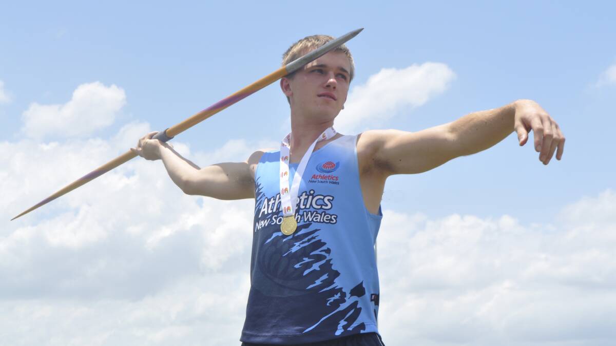 Weston javelin thrower Matt Rees will compete at the 2014 Youth Olympic Festival this Friday. 