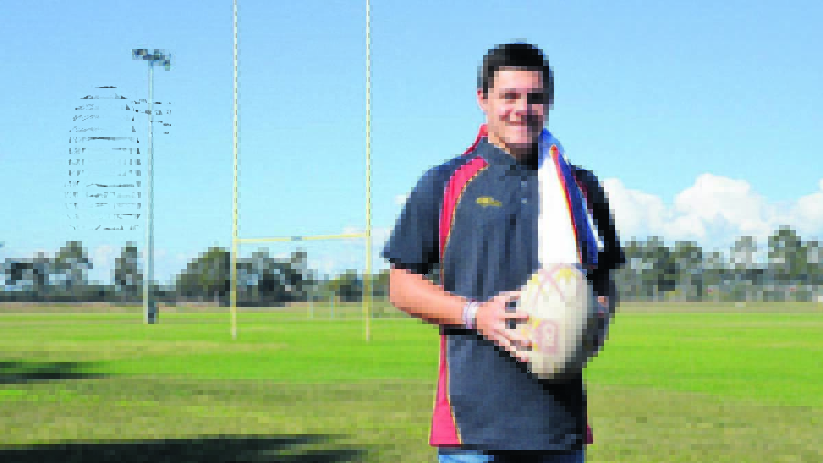 OPPORTUNITY: Hayden Yates has been selected in the NSW Combined Independent Schools rugby league team to contest the National Schoolboys Championships in Wollongong.
