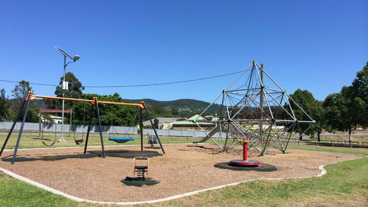 SUN PROTECTION: The Cancer Institute of NSW has provided a grant for a shade sail to be built at Carmichael Park playground, Bellbird.