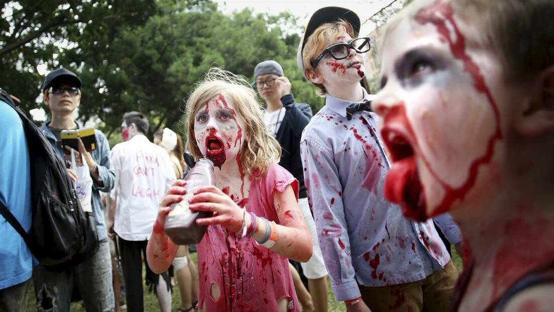 Zombies are about to invade the city so be warned.