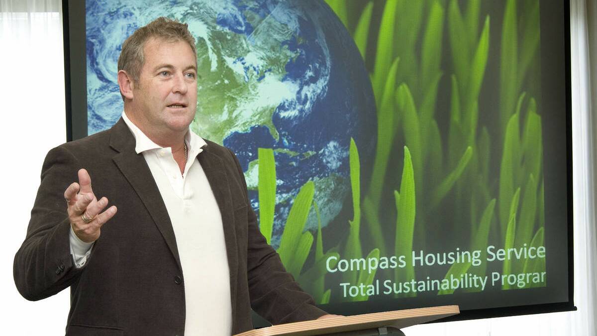Greg Budworth, CEO Compass Housing.