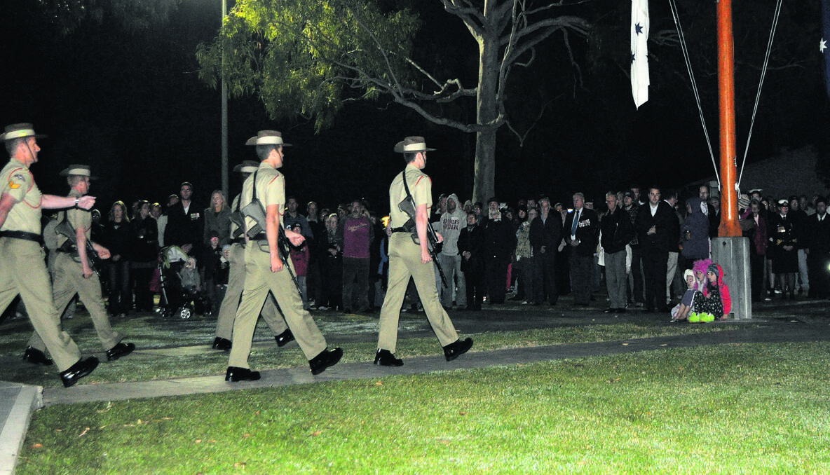Cessnock's dawn service has drawn a crowd of 500 people in recent years.