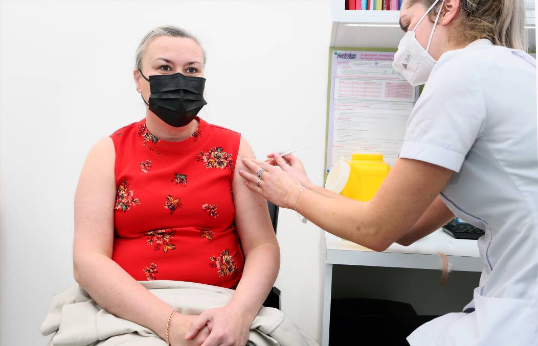 According to a recent Pfizer Australia survey, a third of 1000 people surveyed did not believe staying up to date with vaccinations was important. Picture by Rodney Braithwaite