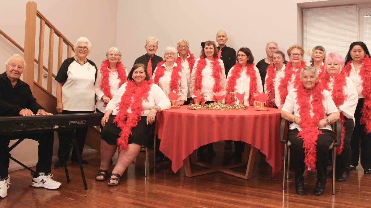 Cessnock City Singers ready for their 'Cabaret - Celebrating the Joy of Music' performance. Picture supplied.