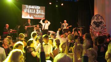 MEMORIES: The dance floor at the 2016 gala ball. 