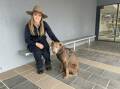 RESPONSIBLE OWNERSHIP: Cessnock City Council ranger Carissa Drew with her dog Nikolaj. Rangers are calling for responsible pet ownership as too many pets have out of date details. Picture: Krystal Sellars.