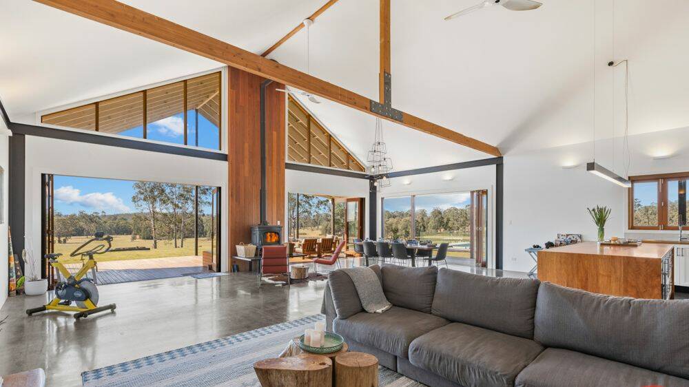 The Block contestants Brad Cranfield and Lara Welham sold the luxury Hunter Valley property in 2019 after undertaking a major renovation of the Federation home. Picture supplied