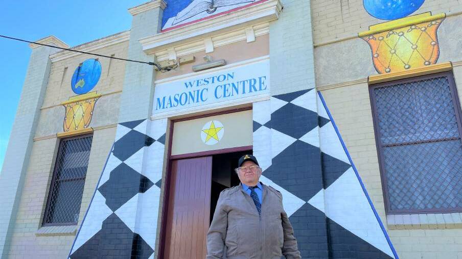 Terry Stothard at the Weston Masonic Centre, where the annual ANZAC commemoration meeting will take place on April 17. Picture by Krystal Sellars