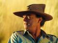 Leslie Hiddins wearing his iconic Akubra hat. Picture: supplied by Leslie Hiddins.