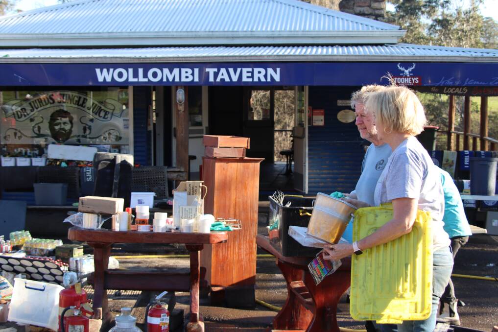 Challenging times: Wollombi Tavern owners Chris and Catherine Books. Picture: Nick Glover