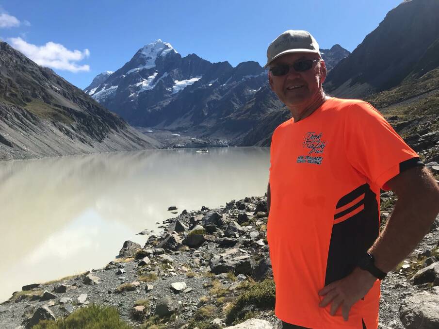 STEPPING UP: Independent Cessnock councillor Ian Olsen is tackling a 35km walk in a bid to raise funds and awareness for mitochondrial disease. 