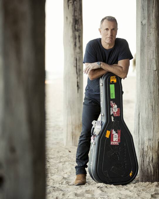LIGHT UP: James Reyne is taking his show A CRAWL TO NOW on the road and will be performing across the country. Pictures: Supplied