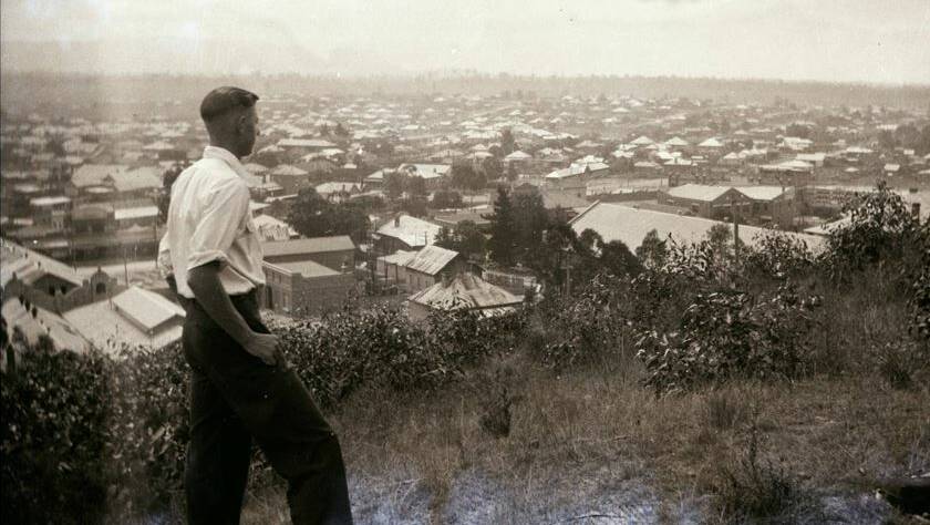 UP THE HILL: An early view from Bridges Hill is from the Local Studies collection, Cessnock City Library.