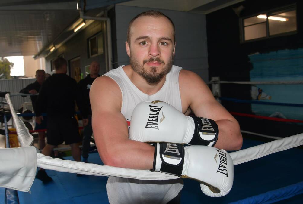 FIGHTING FIT: Troy O'Meley is fighting for the IBO International Super Welterweight title on Saturday night. 