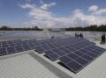 The $2.8 million rooftop solar system at Stockland Green Hills., 