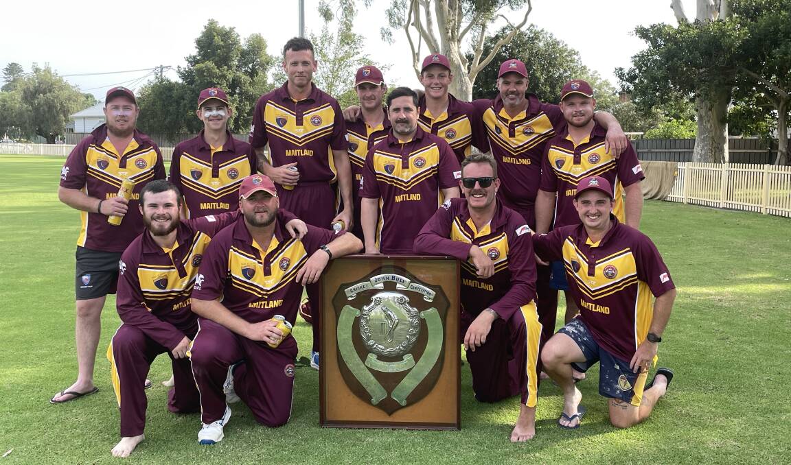 Maitland defeated Cessnock to claim the 2023-24 John Bull Shield. Picture by Michael Hartshorn