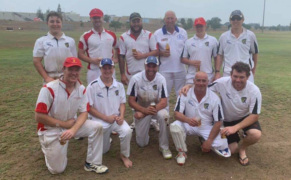 WIN: Cessock's John Bull Shield team finished the competition with a win.