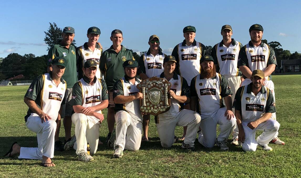 Reigning premiers: Mulbring made it three first grade premierships in a row with a last-over victory against Supporters in the 2017-18 grand final.